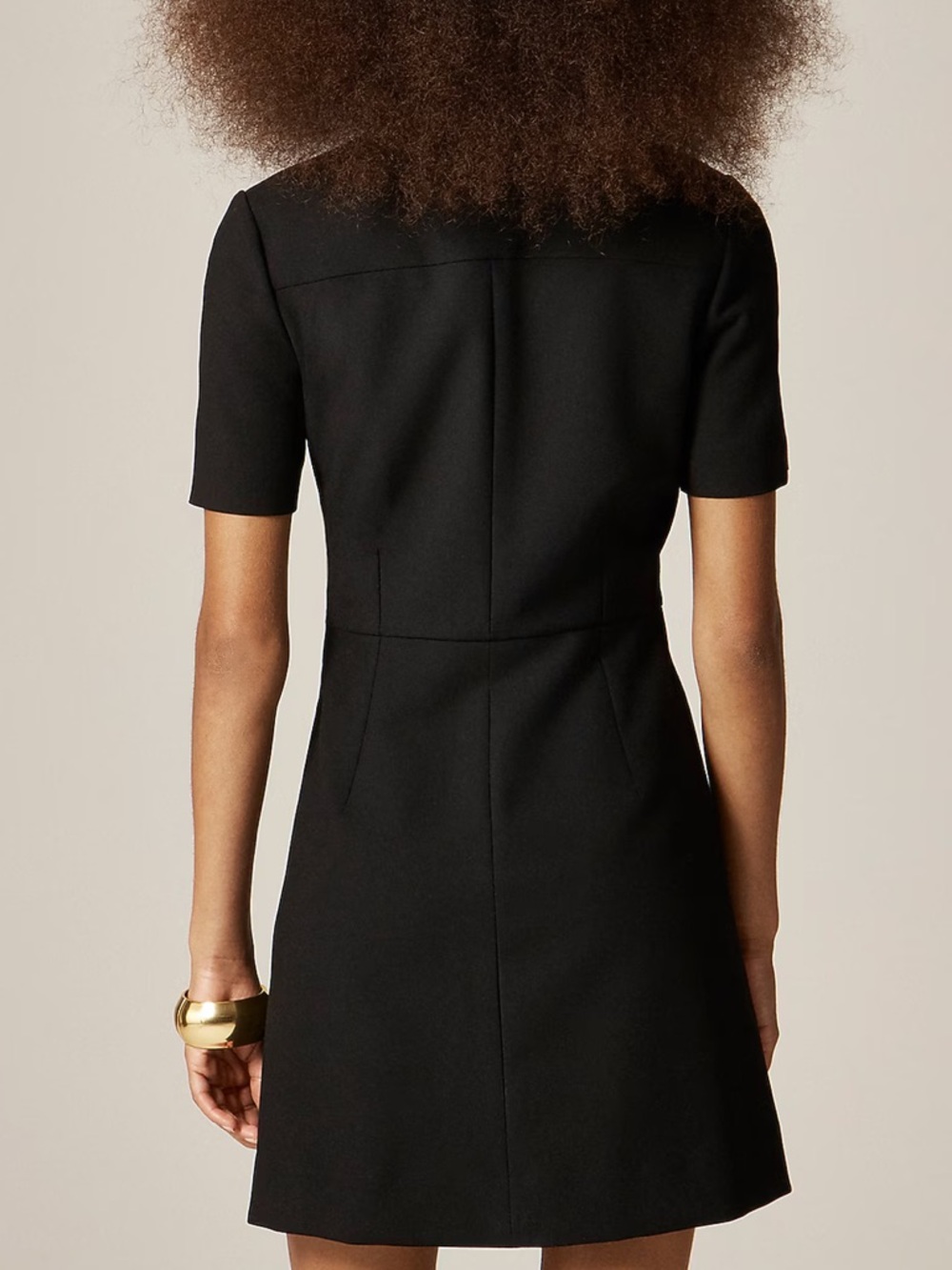 NWT J. Crew Parc Dress in Four Season Stretch Size 8 - Picture 3 of 5